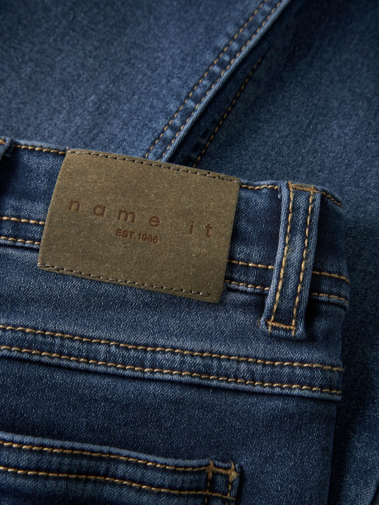 NMMSILAS SLIM FLEECE JEANS 7509-AN