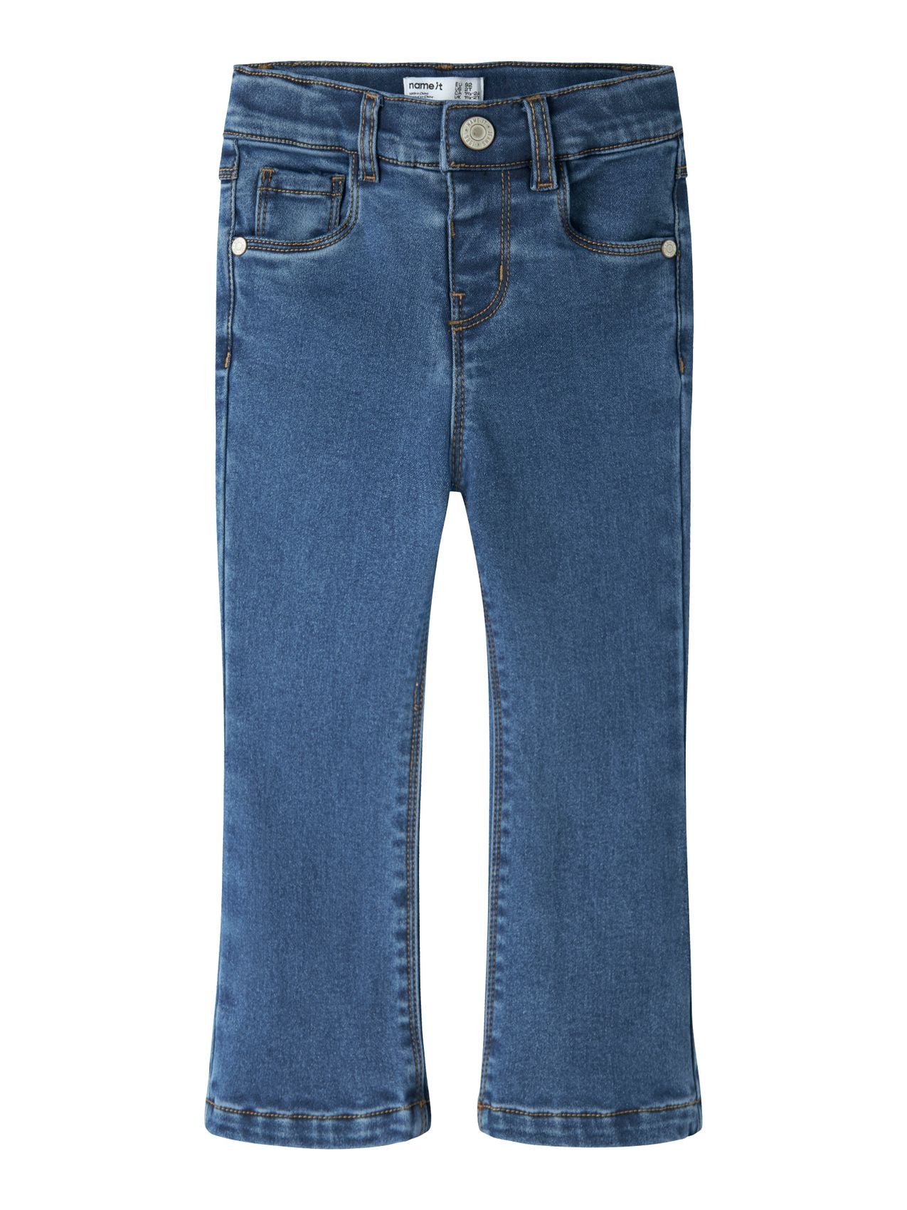 NMFSALLI BOOT FLEECE JEANS 6009-AN