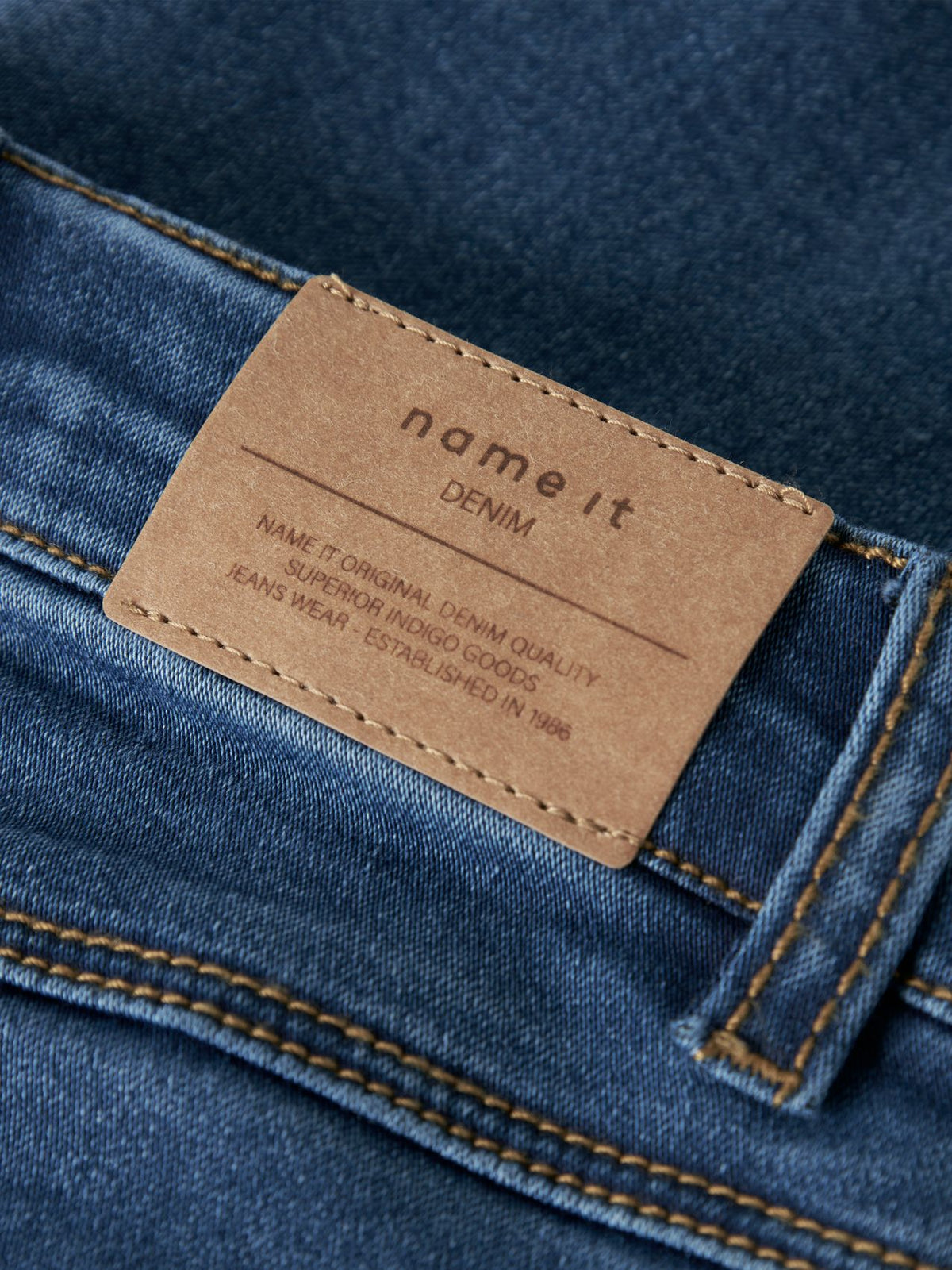 NMFSALLI BOOT FLEECE JEANS 6009-AN