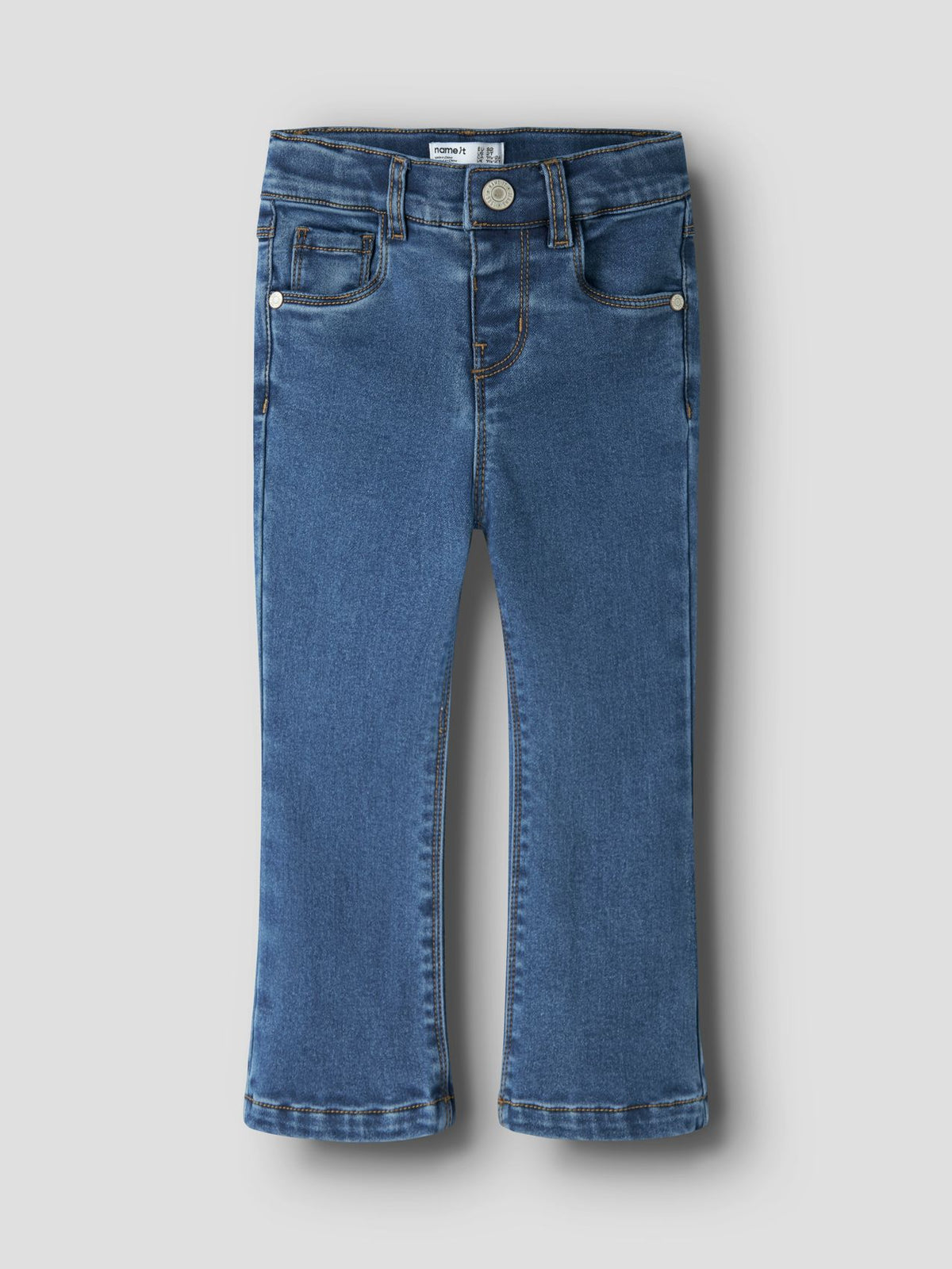 NMFSALLI BOOT FLEECE JEANS 6009-AN