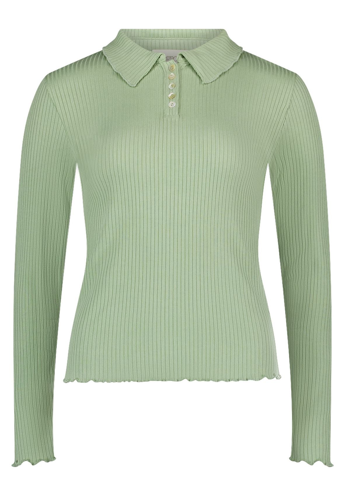 Langarm-Poloshirt