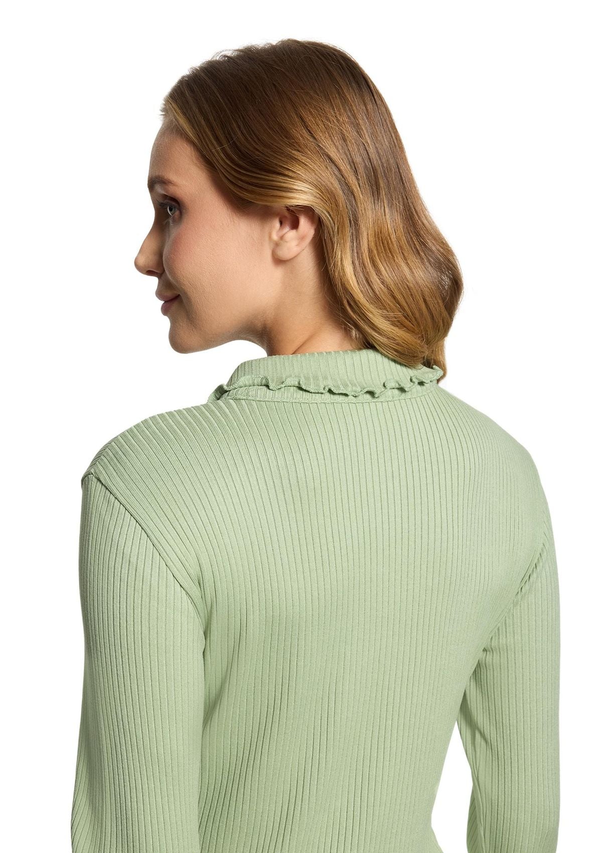 Langarm-Poloshirt
