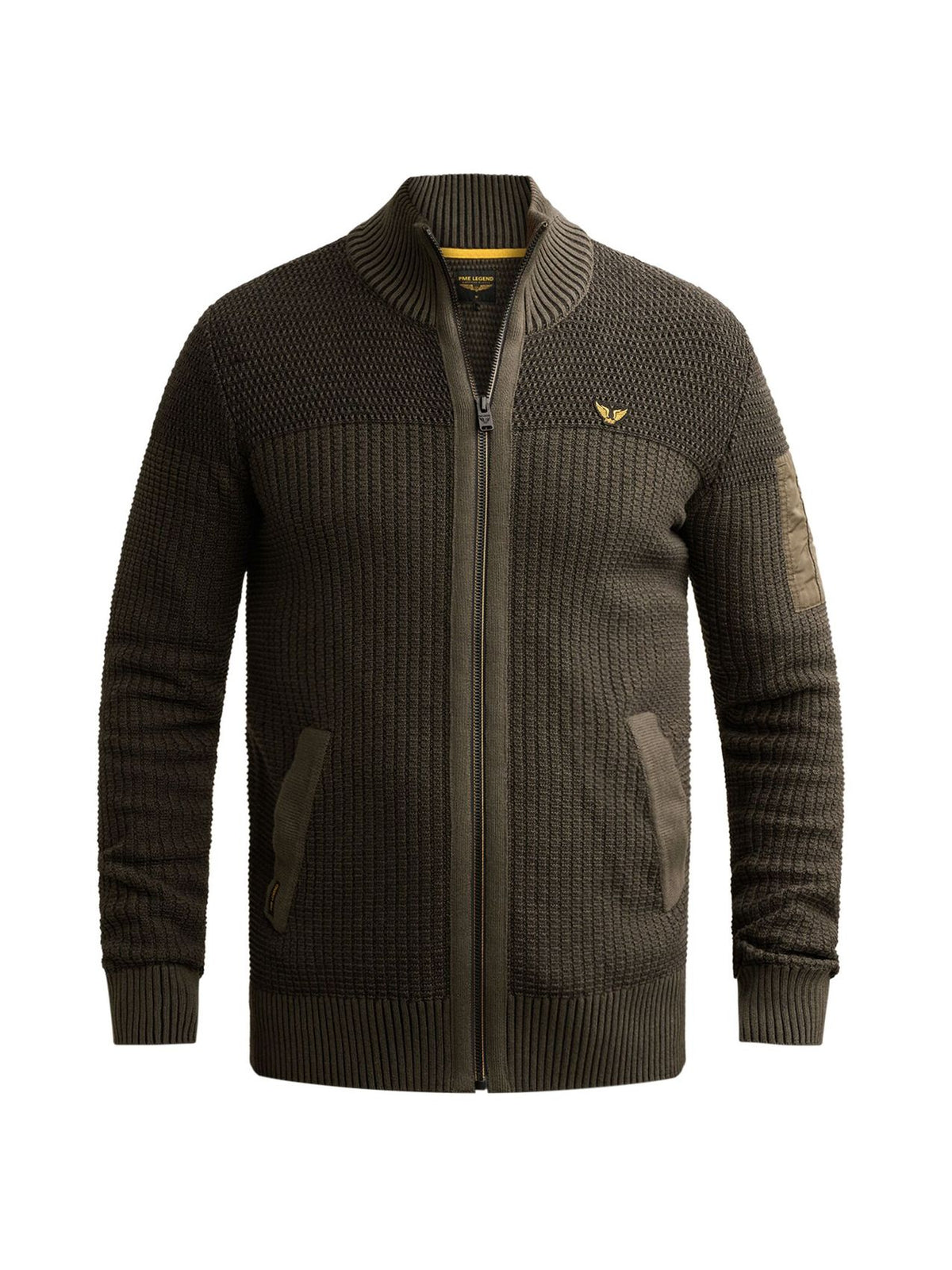 PME Strickjacke mit Reißverschluss XL