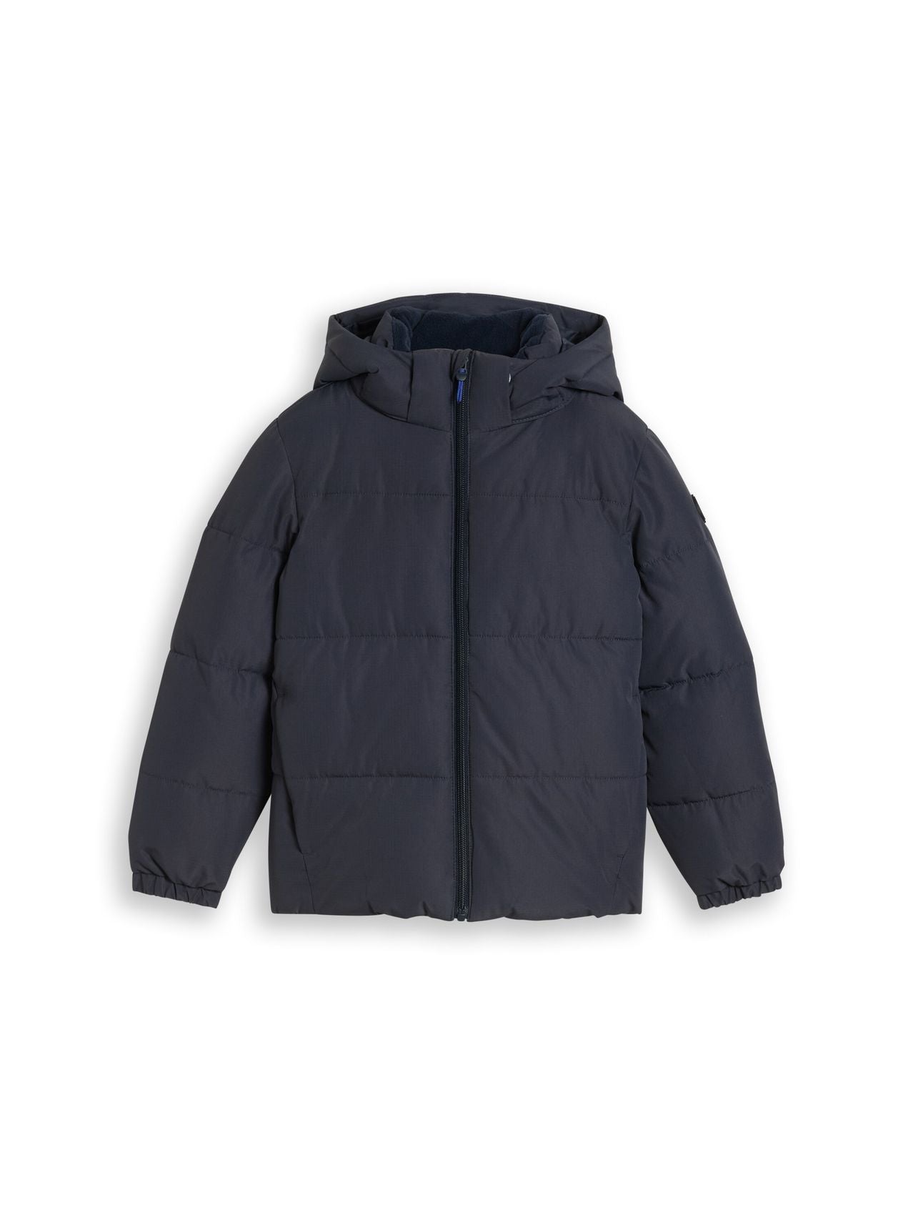 Puffer-Jacke mit abnehmbarer Kapuze