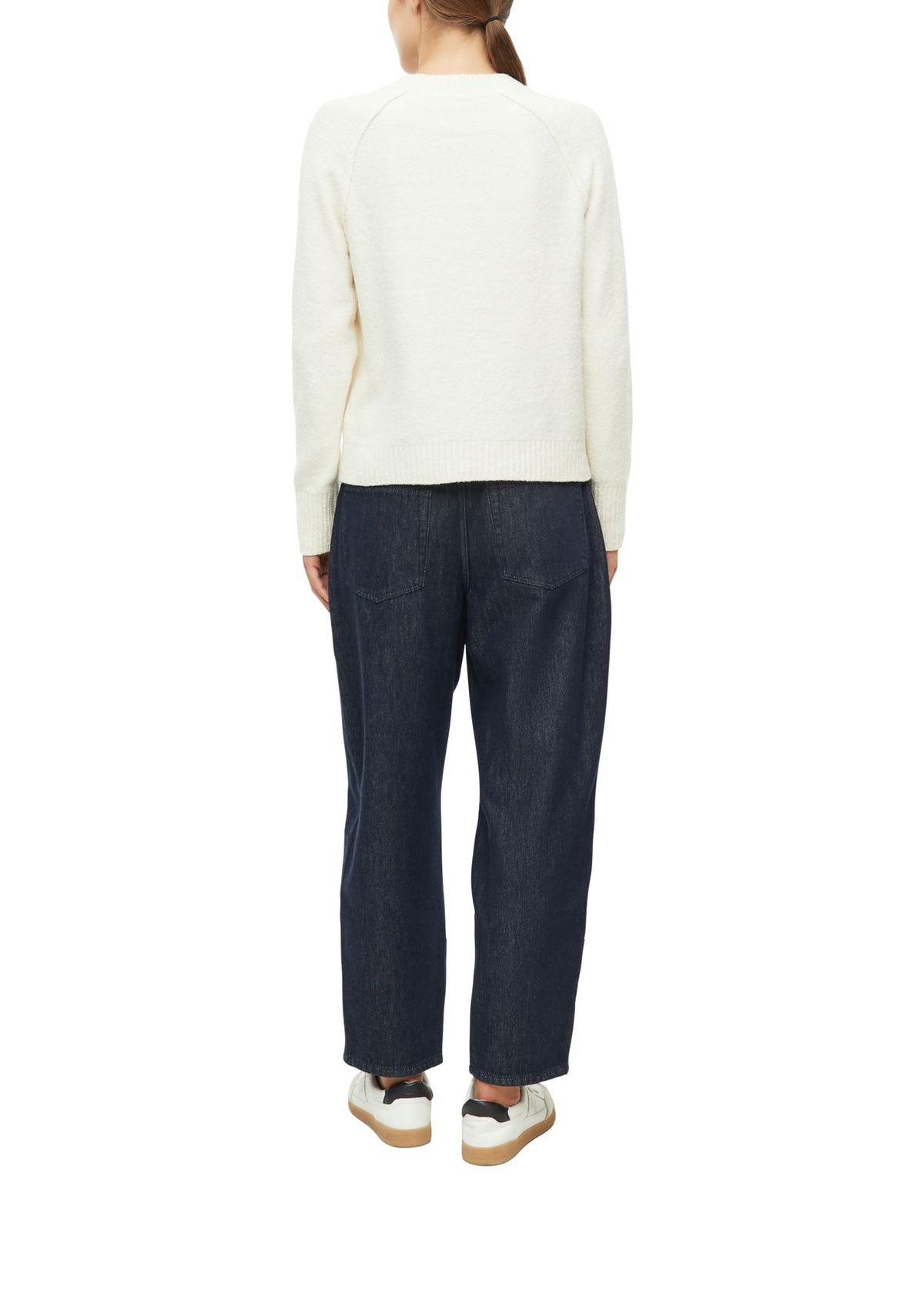 S.OLIVER Bouclé-Strickpullover im Relaxed Fit