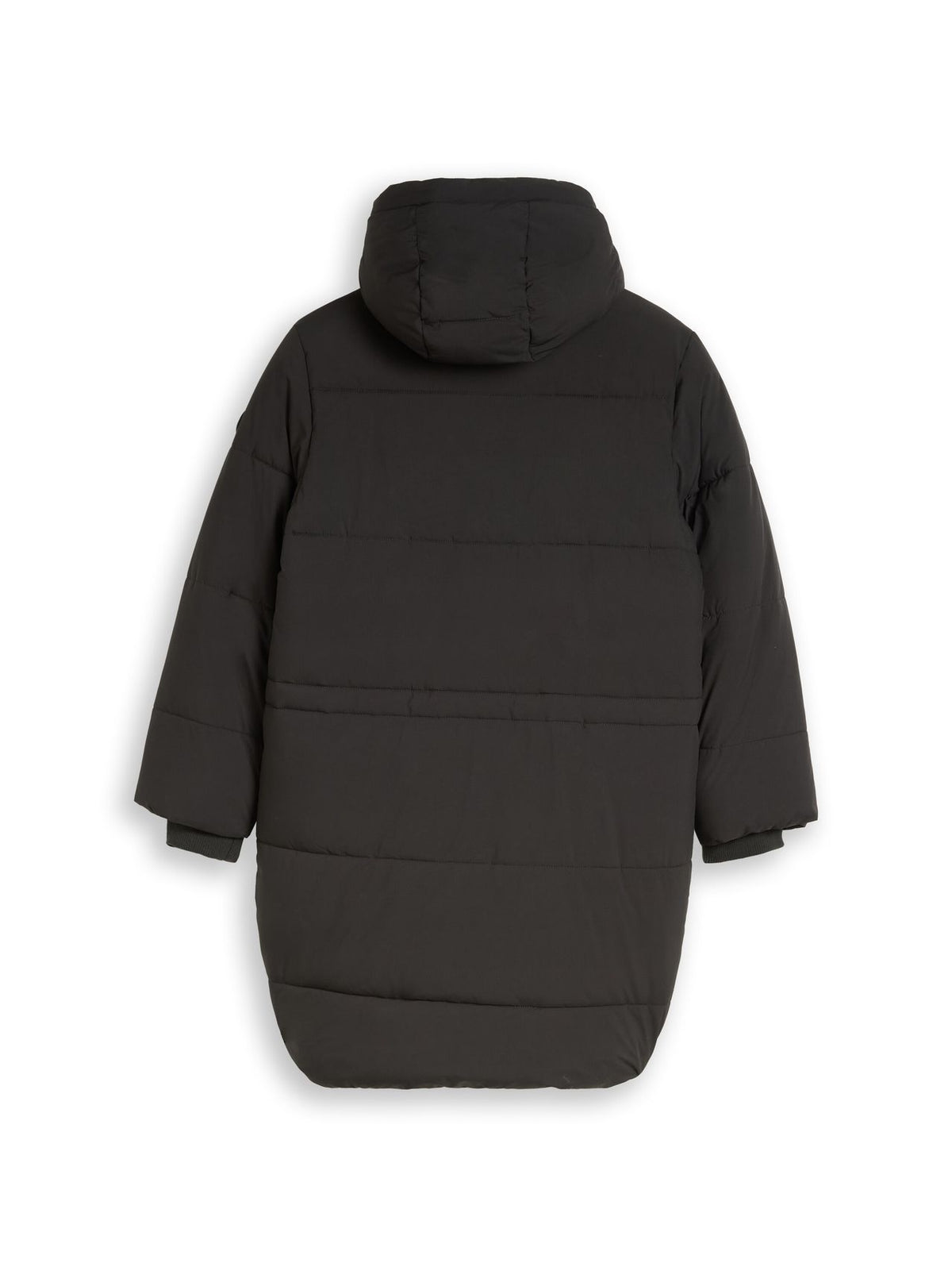 Puffer-Mantel mit abnehmbarer Kapuze