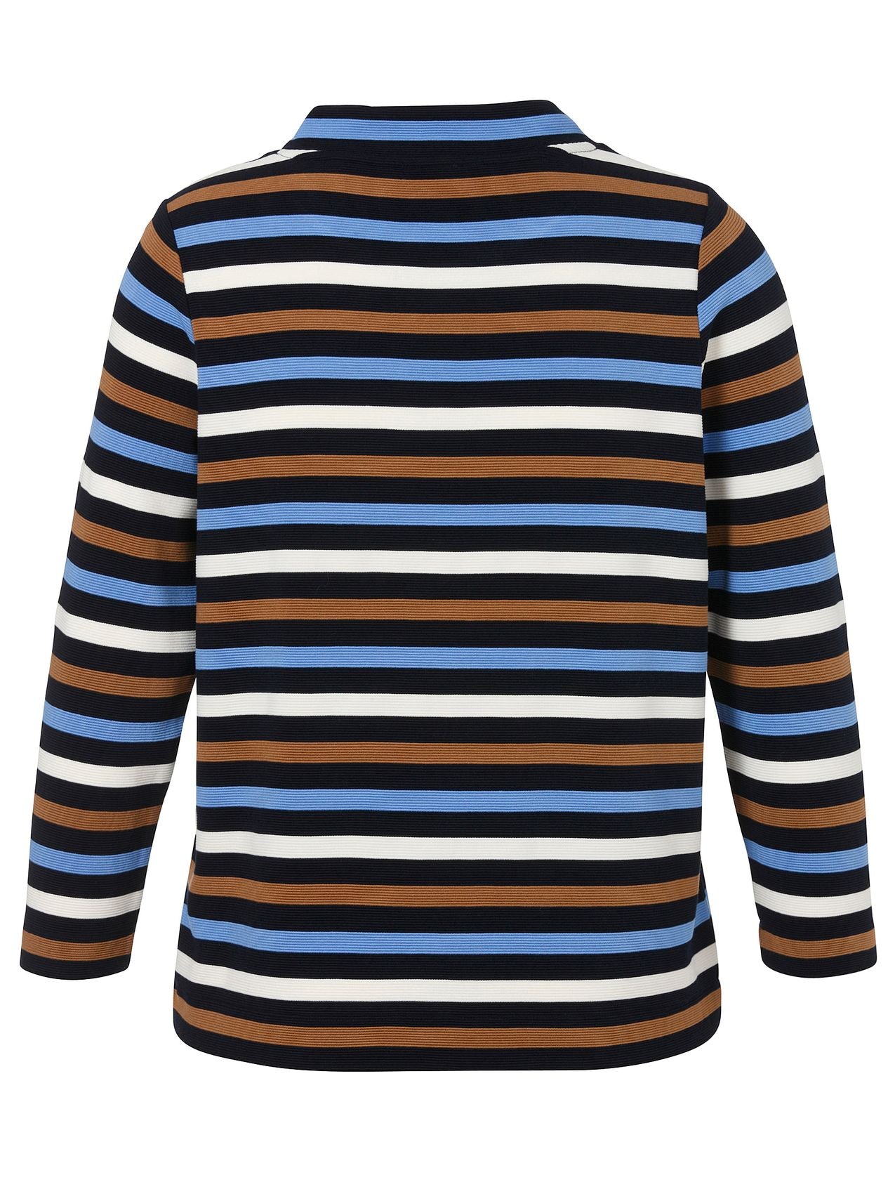 Sweatshirt Kragen 1/1 Arm Ringel