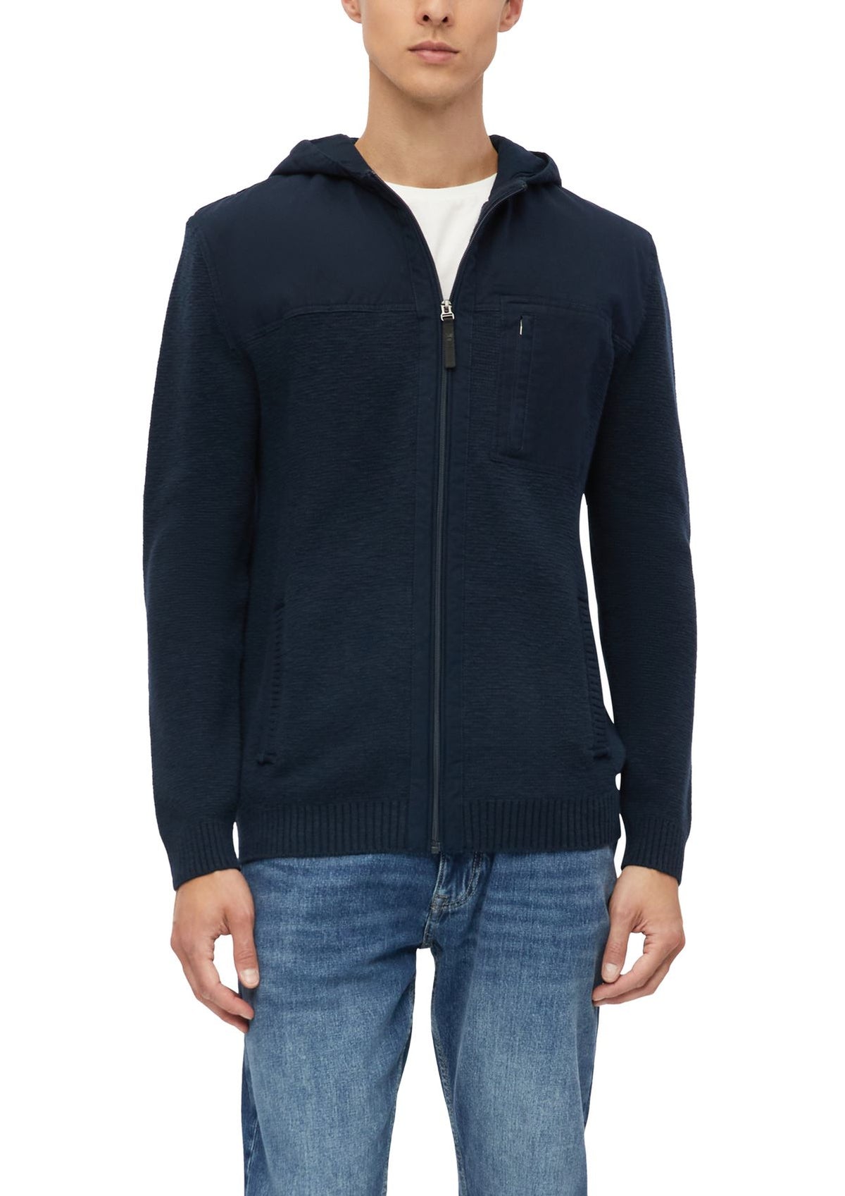 Sportive Strickjacke