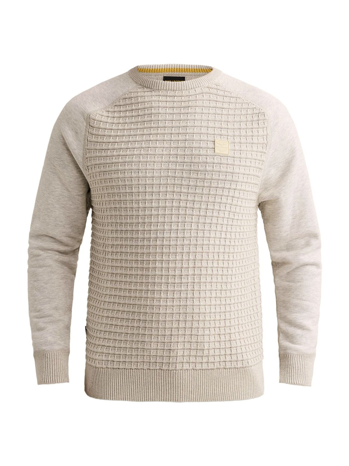 PME Pullover mit Waffelstruktur XXXL