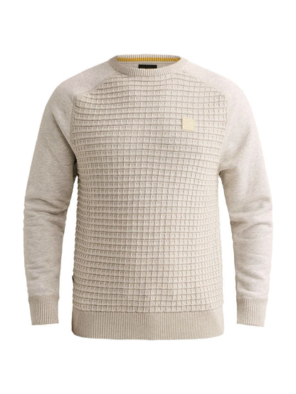 PME Pullover mit Waffelstruktur XXXL