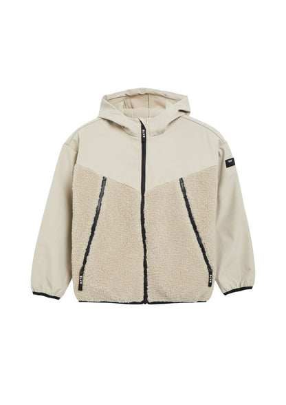 OLIVER TWIST Jacke aus Softshell und Teddyplüsch