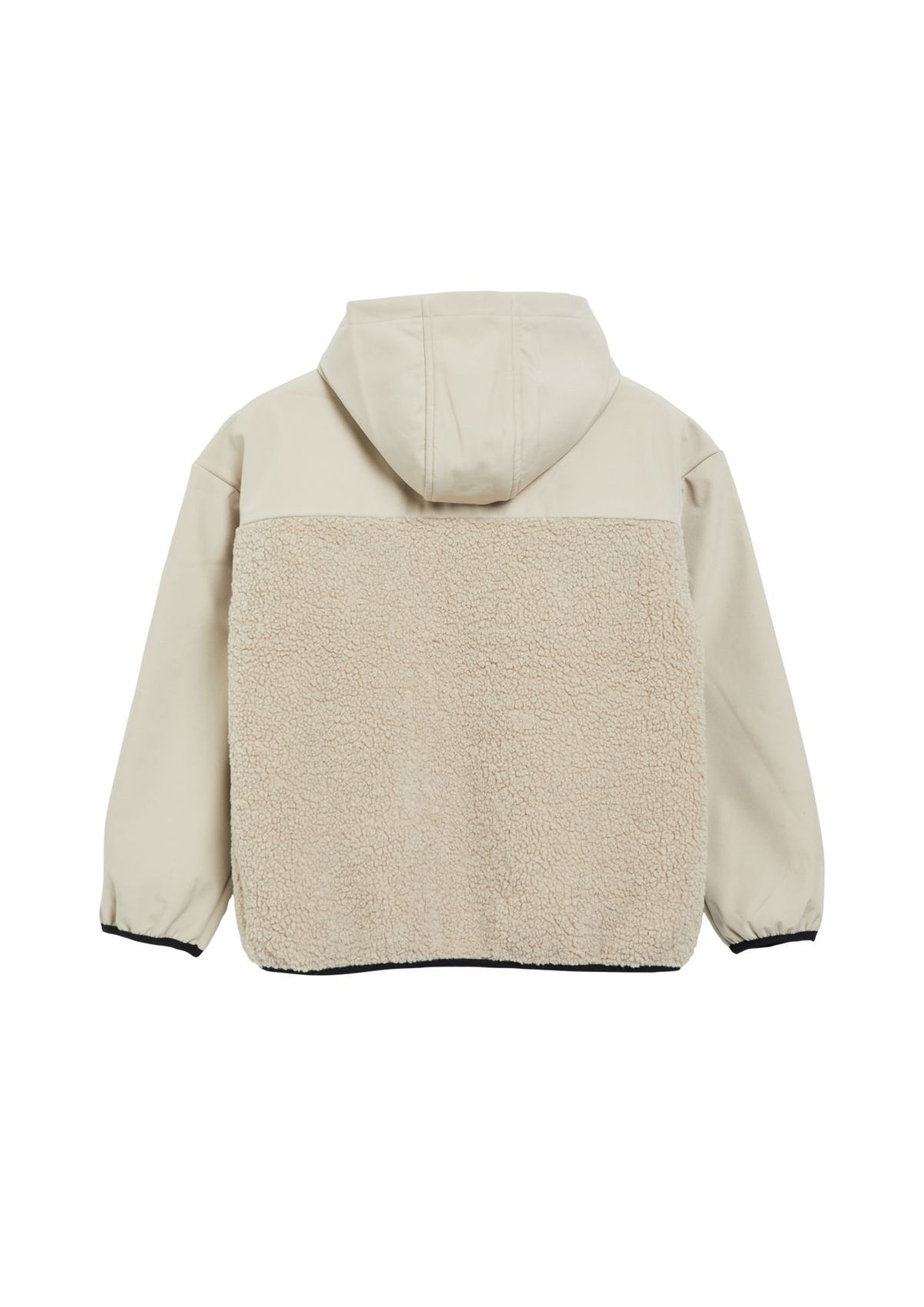 OLIVER TWIST Jacke aus Softshell und Teddyplüsch