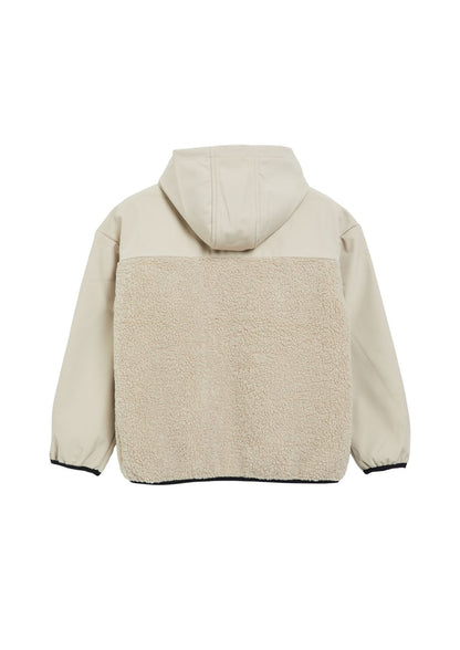 OLIVER TWIST Jacke aus Softshell und Teddyplüsch