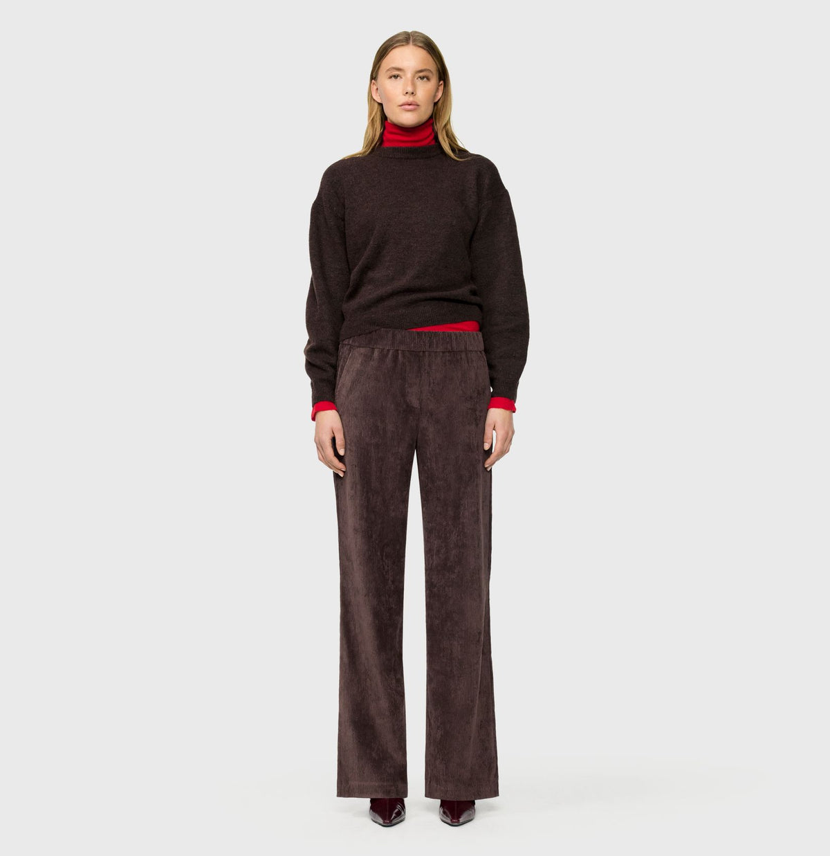 MAC Wide-Leg Cordhose „Chiara“