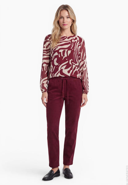 BETTY BARCLAY Mesh-Shirt mit Gummizug
