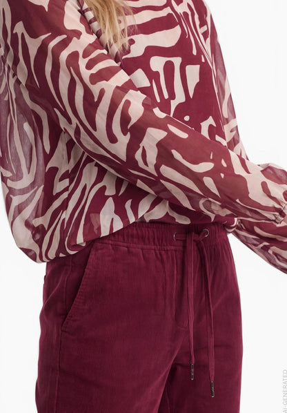 BETTY BARCLAY Mesh-Shirt mit Gummizug