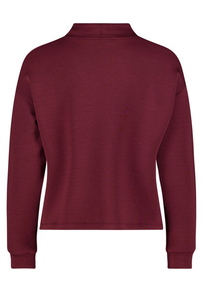 BETTY BARCLAY Sweatshirt mit Stehkragen