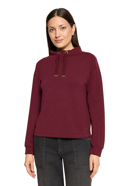 BETTY BARCLAY Sweatshirt mit Stehkragen
