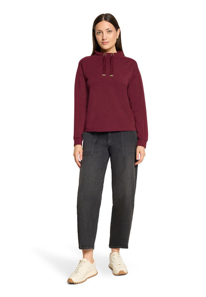 BETTY BARCLAY Sweatshirt mit Stehkragen