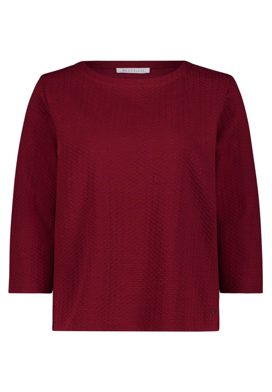BETTY BARCLAY T-Shirt mit Struktur XXL
