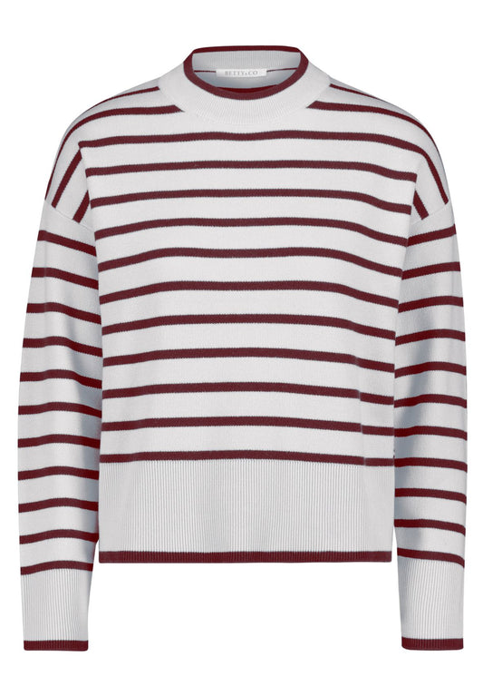 BETTY BARCLAY Strickpullover mit Streifen 44