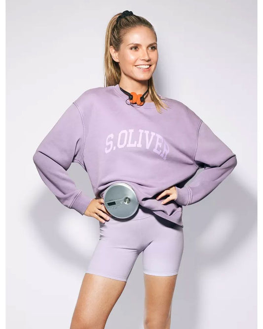 S.OLIVER s.Oliver x Heidi Klum: Sweatshirt mit Logo
