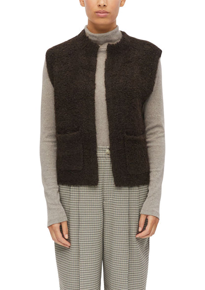 S.OLIVER Teddy-Strickweste