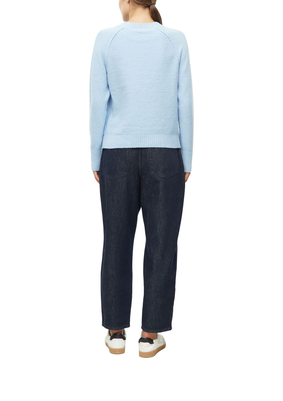 S.OLIVER Bouclé-Strickpullover im Relaxed Fit