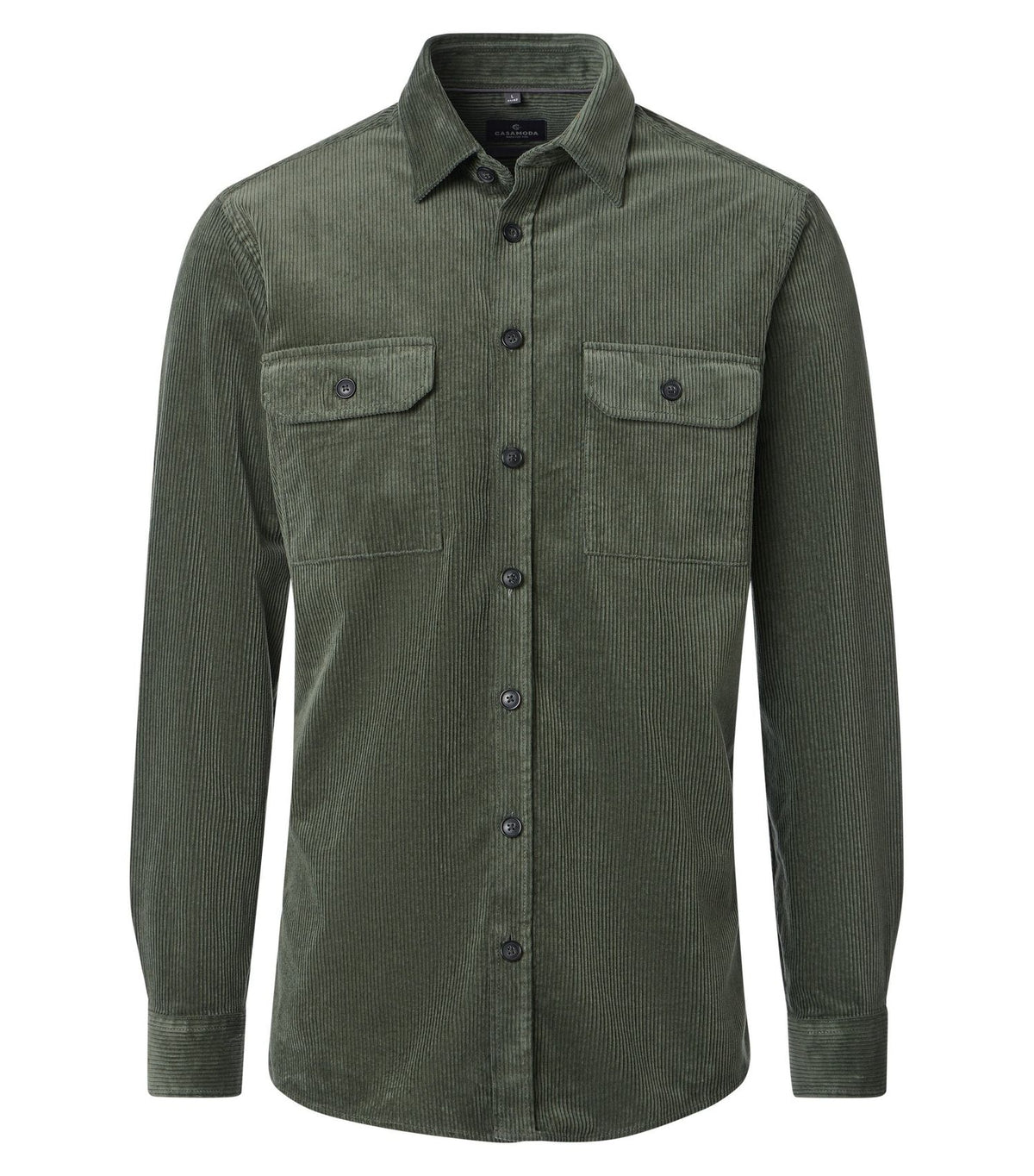 CASA MODA Hemdjacke mit Cord-Optik 3XL