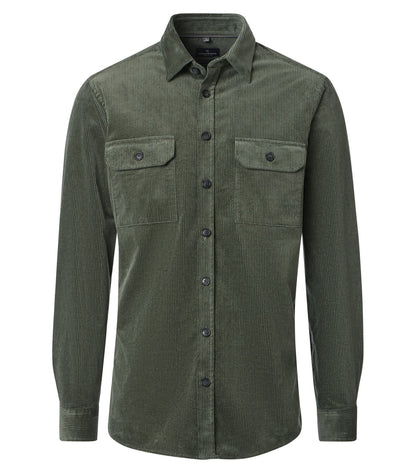 CASA MODA Hemdjacke mit Cord-Optik 3XL