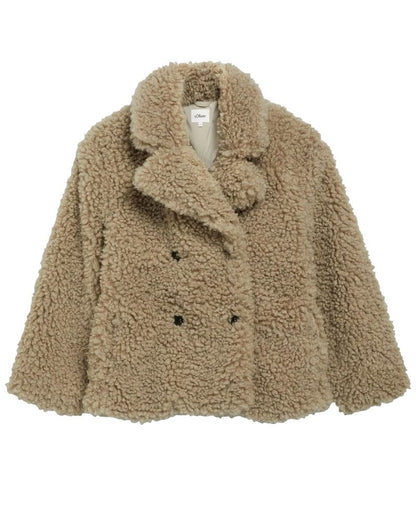 Outdoor-Teddyjacke im Loose Fit