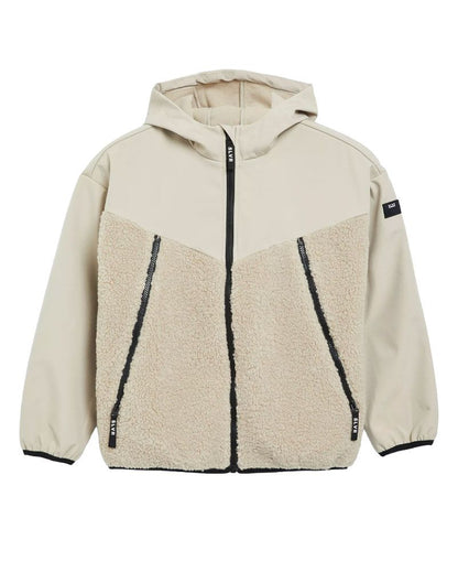 OLIVER TWIST Jacke aus Softshell und Teddyplüsch