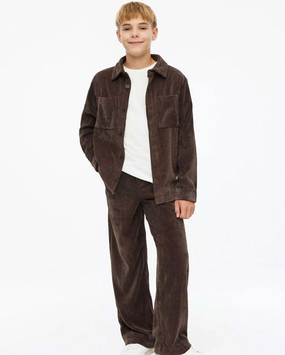 OLIVER TWIST Overshirt aus Cord mit Brusttaschen