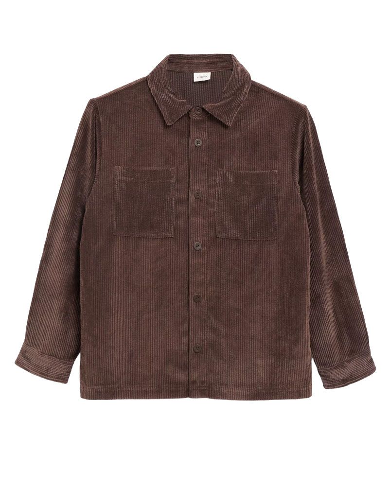 OLIVER TWIST Overshirt aus Cord mit Brusttaschen