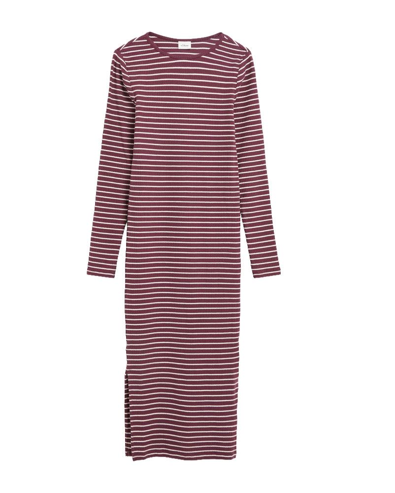 OLIVER TWIST Geripptes Kleid