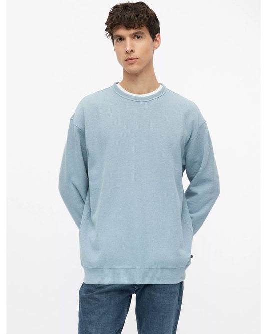 S.OLIVER Sweatshirt mit Rippstruktur