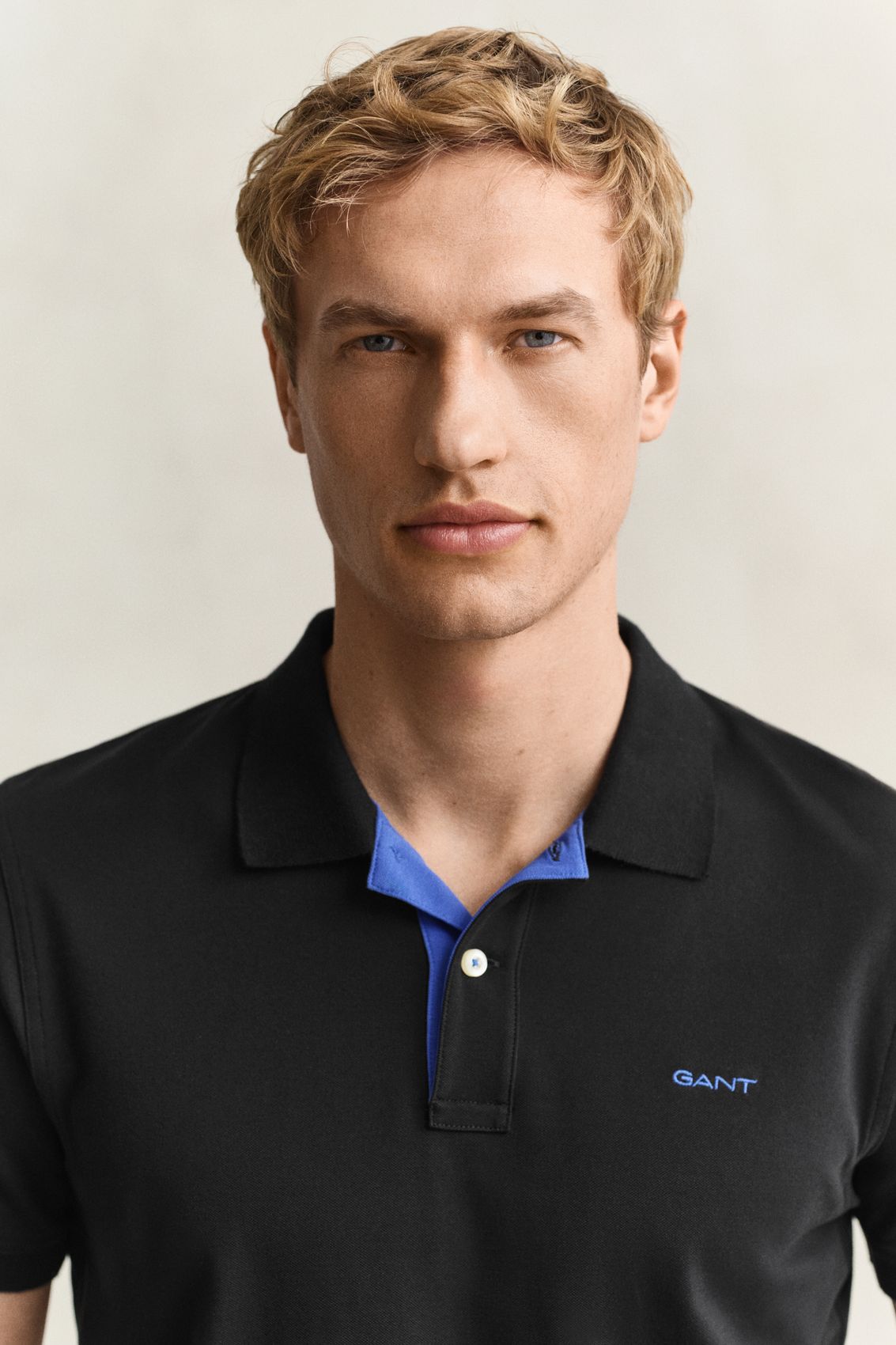Kontrast Piqué Poloshirt im Regular Fit