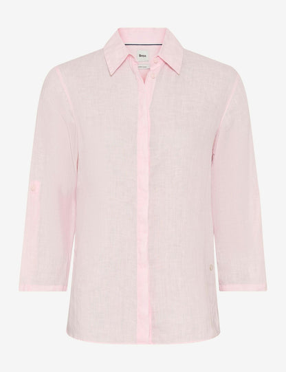 Damenbluse aus reinem Leinen"Style Vicki"