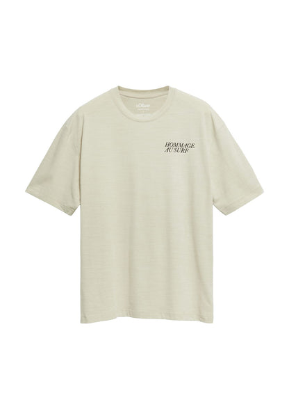 S.OLIVER T-Shirt mit Front- und Rückenprint XXL