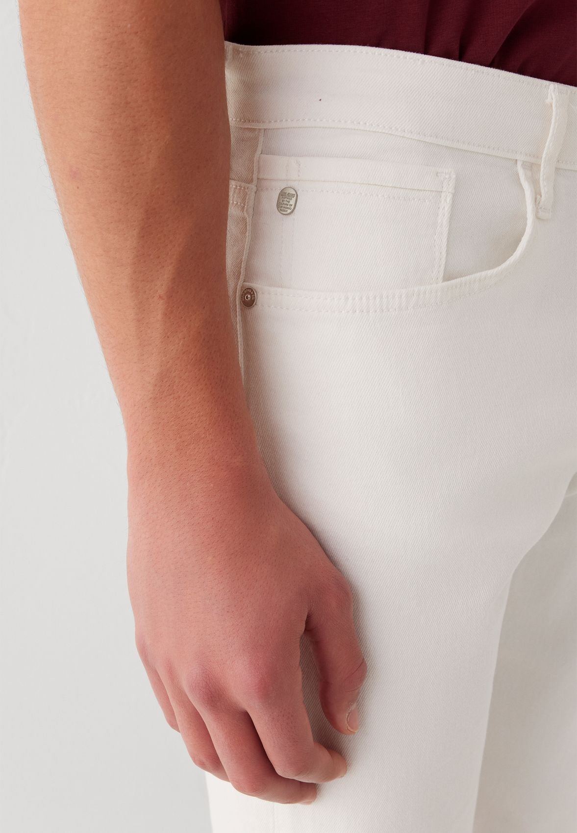 Jeans-Bermuda mit Umschlag "BRIAN"