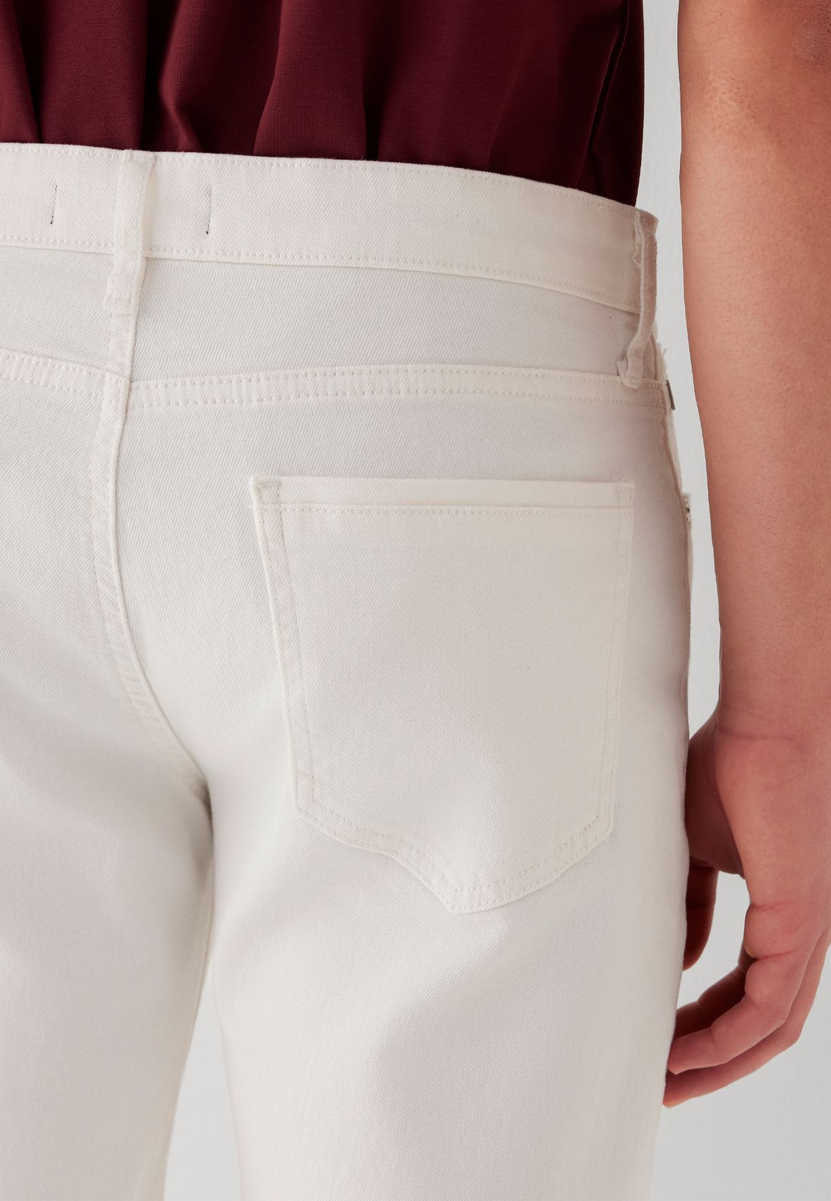 Jeans-Bermuda mit Umschlag "BRIAN"