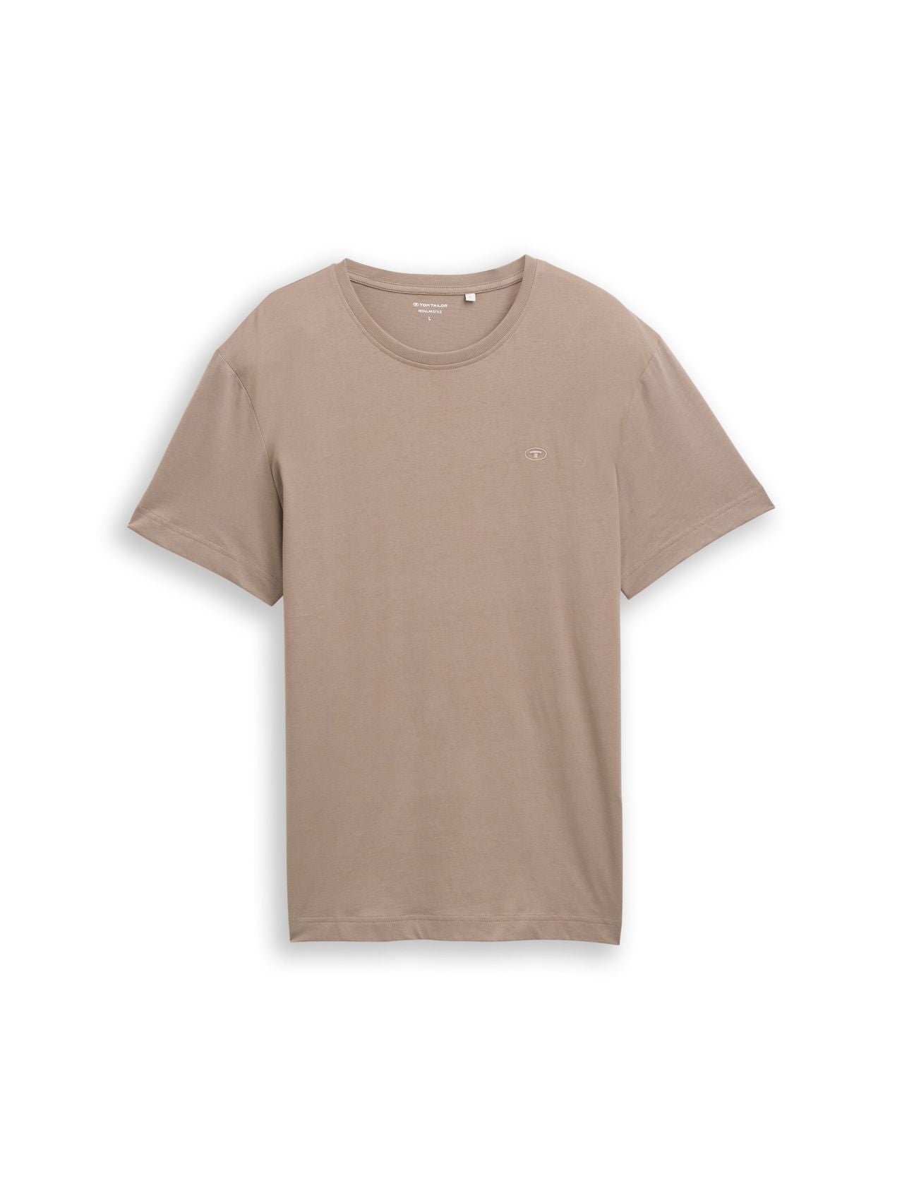 TOM TAILOR T-Shirt mit Logo-Stickerei L