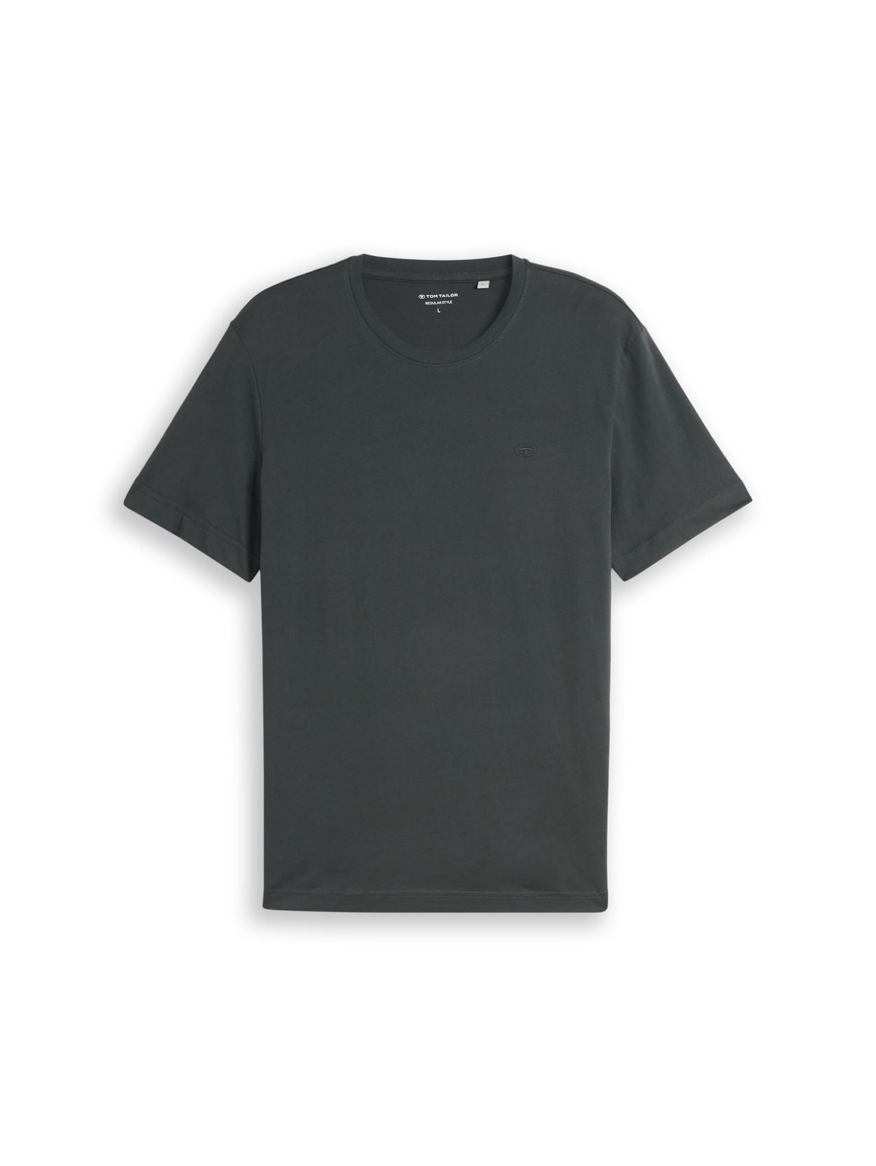 TOM TAILOR T-Shirt mit Logo-Stickerei M