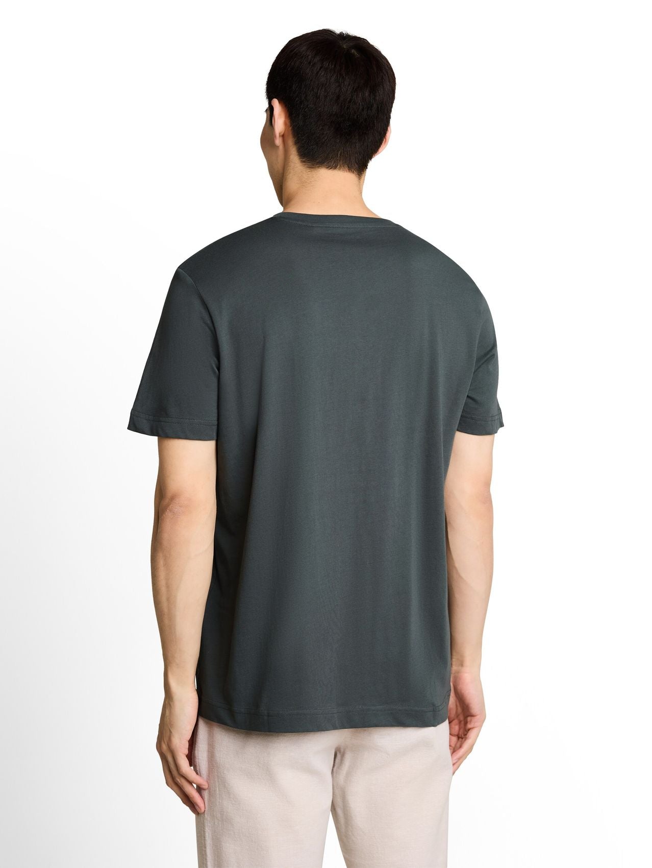TOM TAILOR T-Shirt mit Logo-Stickerei