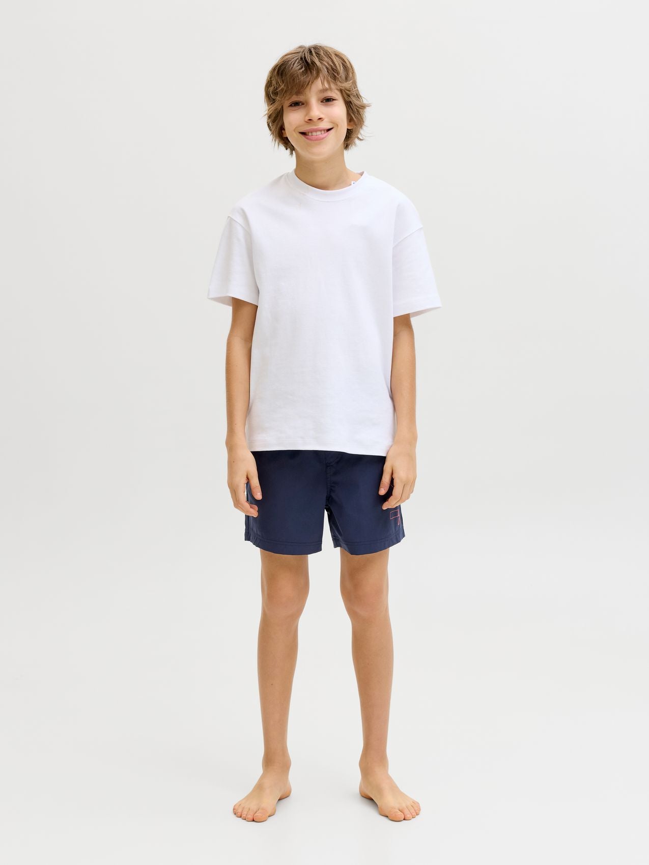 JACK & JONES JPSTMAUI WAVE LOGO SWIM SHORTS SN JNR