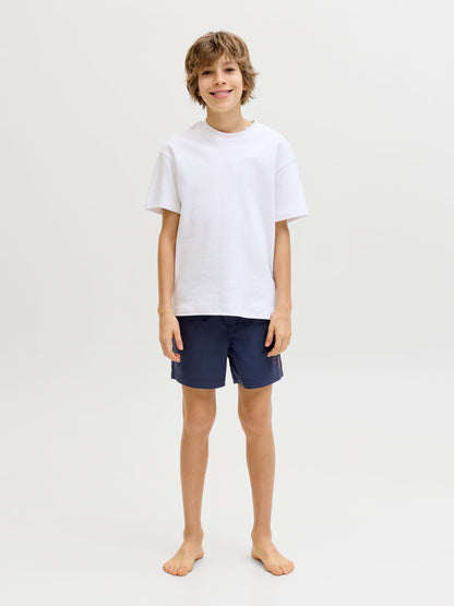 JACK & JONES JPSTMAUI WAVE LOGO SWIM SHORTS SN JNR