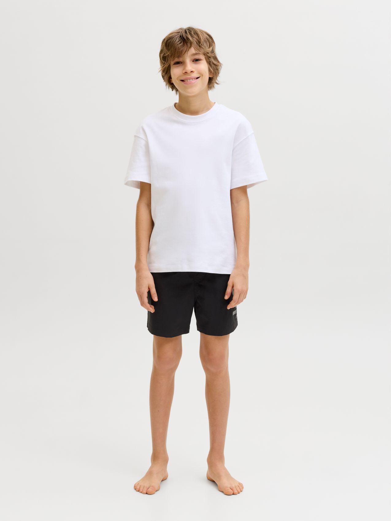 JACK & JONES JPSTMAUI WAVE LOGO SWIM SHORTS SN JNR