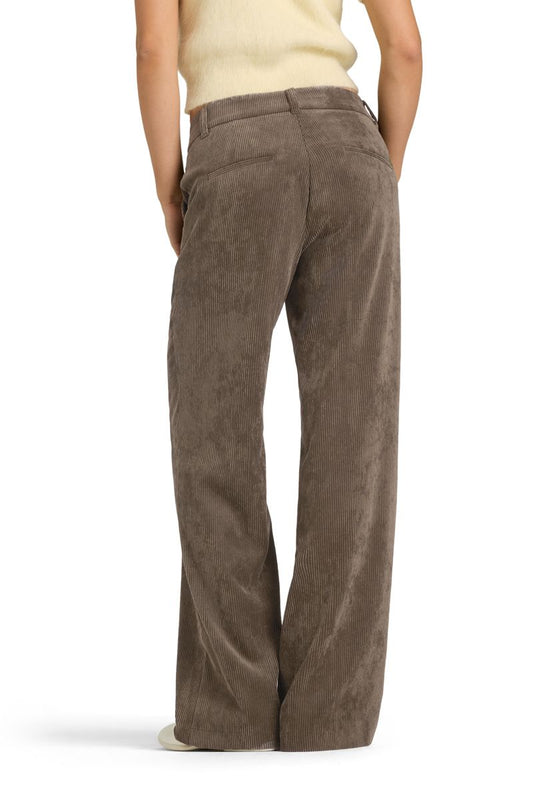 Wide-Leg Cordhose