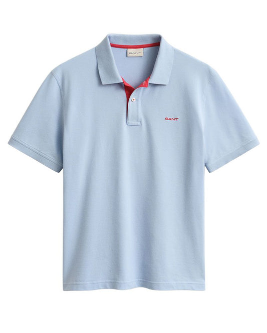 GANT Kontrast Piqué Poloshirt im Regular Fit