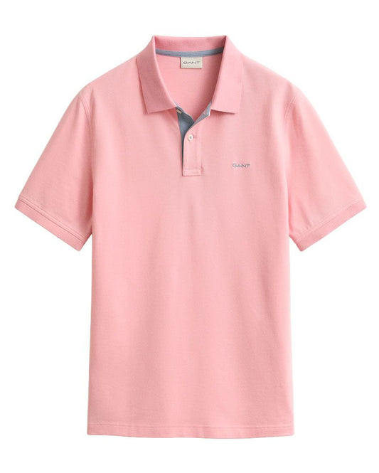 GANT Kontrast Piqué Poloshirt im Regular Fit